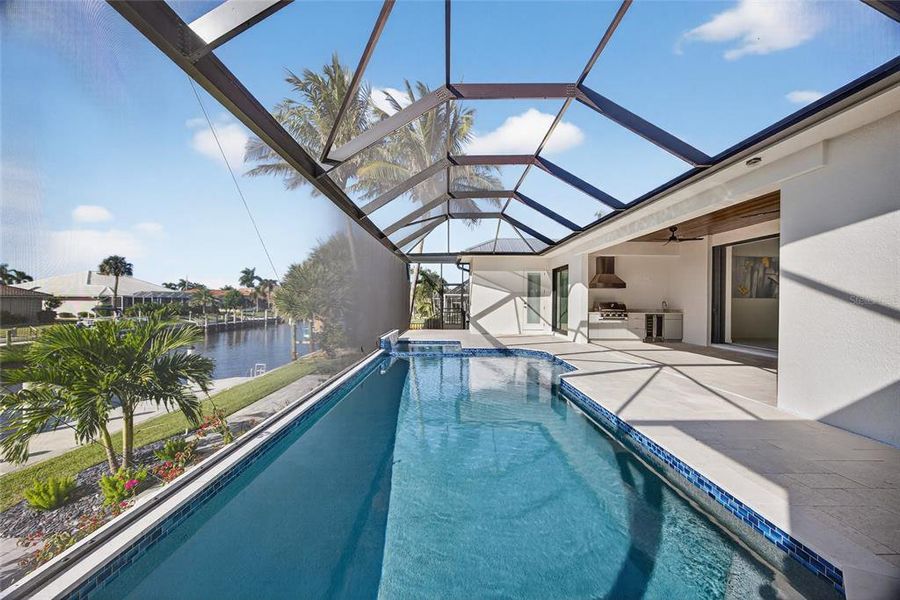 Exterior details and patio area of a home in , Punta Gorda (Image 2). Exterior details and patio area of a home in , Punta Gorda (Image 2).