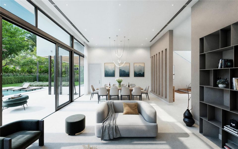 Furnished interior view inside a new home in , Pinecrest (Image 13). Furnished interior view inside a new home in , Pinecrest (Image 13).