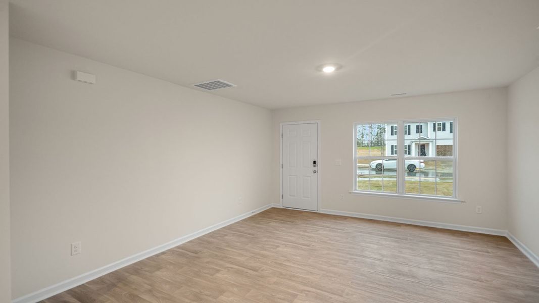 Representative unfurnished interior of a home built from the Brandon by D.R. Horton in Middleton, Greensboro (Image 15).