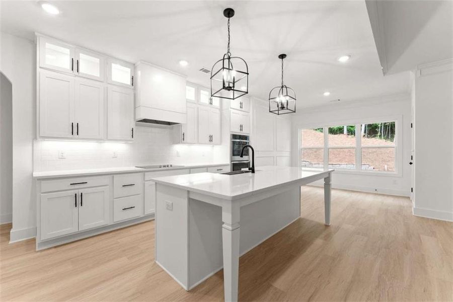 Furnished interior view inside a new home in , Maysville (Image 10).