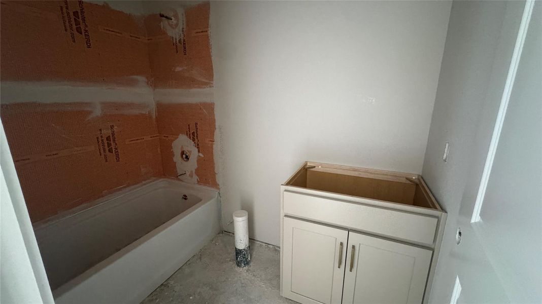 In-progress construction of a new home in Cannon Ranch, Dripping Springs, TX (Image 16).