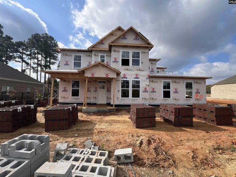 In-progress construction of a new home in The Cove, Sumter, SC (Image 42). In-progress construction of a new home in The Cove, Sumter, SC (Image 42).
