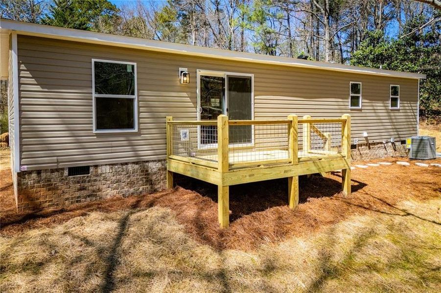 Exterior details and patio area of a home in , Waco (Image 26).