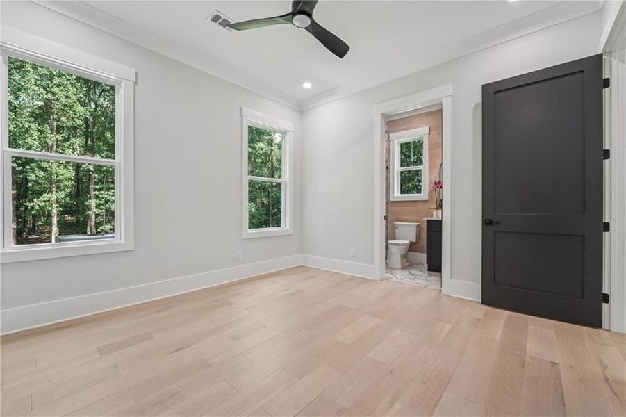 Spacious, unfurnished interior of a new home in , Commerce (Image 48).
