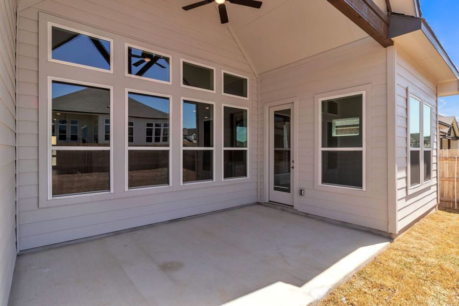Representative exterior details of a home built from the Harrison by GFO Home in Santa Rita Ranch, Liberty Hill (Image 24). Representative exterior details of a home built from the Harrison by GFO Home in Santa Rita Ranch, Liberty Hill (Image 24).