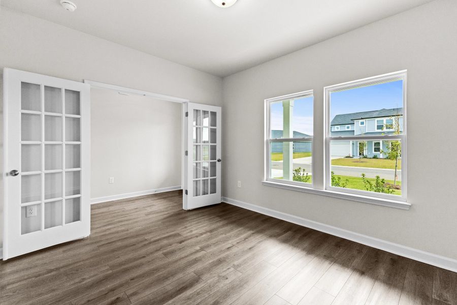 Similar Monroe floorplan for inspiration - features and finishes vary