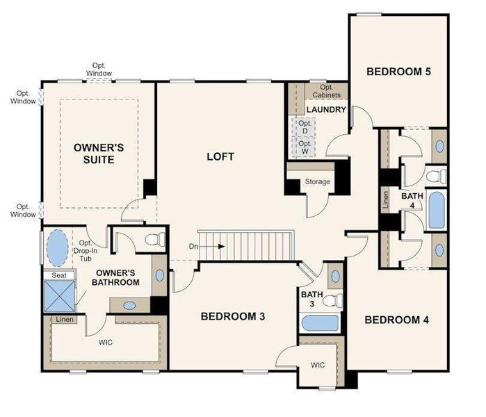 2D floor plan layout of this home in Parkview Estates, South Fulton, GA (Image 5). 2D floor plan layout of this home in Parkview Estates, South Fulton, GA (Image 5).
