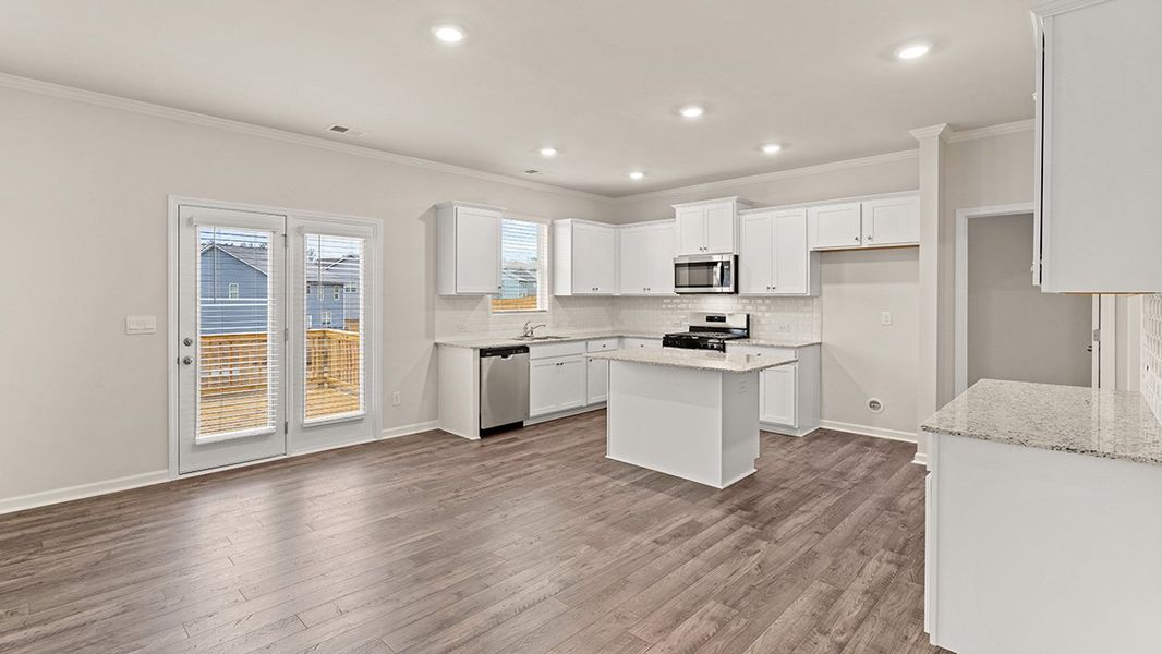 Image 40 representing the Mansfield by D.R. Horton in Northwoods at Mirror Lake, Villa Rica, GA.