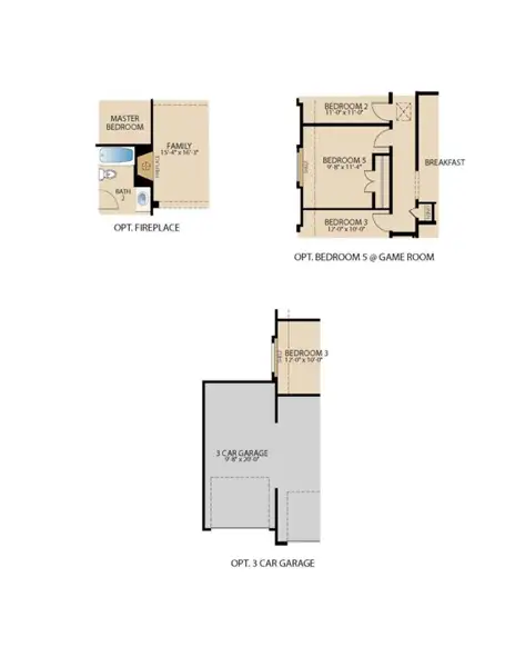 Addison II Floor Plan Options Addison II Floor Plan Options