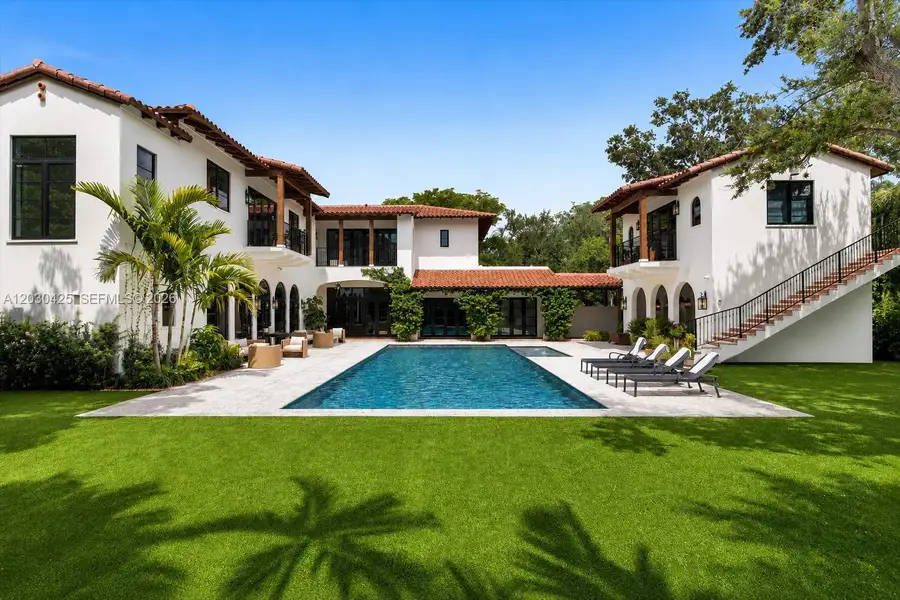 Exterior details and patio area of a home in , Coral Gables (Image 23). Exterior details and patio area of a home in , Coral Gables (Image 23).