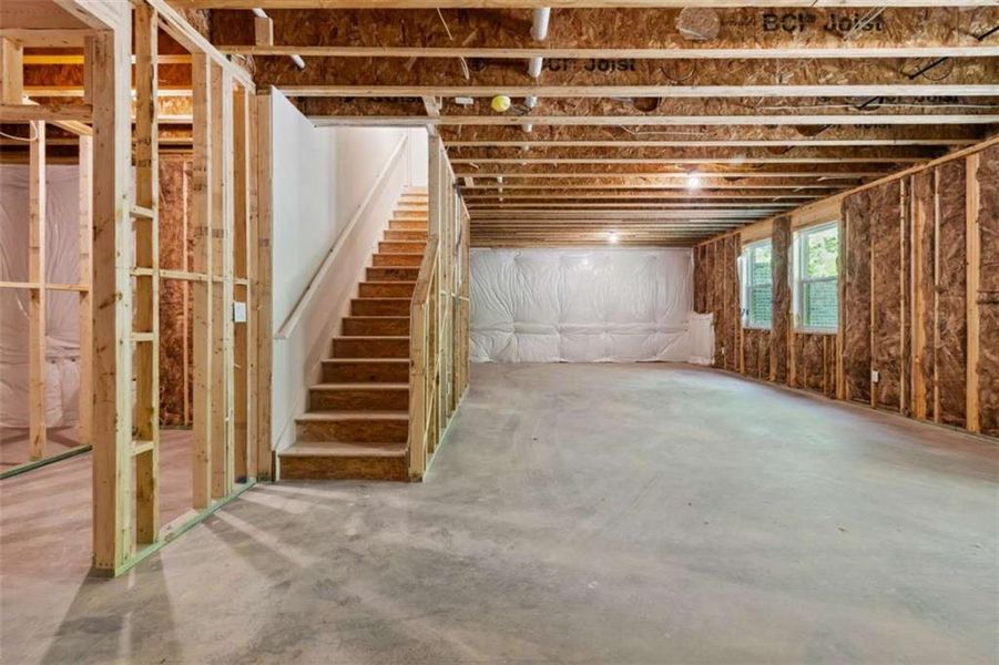 In-progress construction of a new home in The Paddocks at Doc Hughes, Buford, GA (Image 34). In-progress construction of a new home in The Paddocks at Doc Hughes, Buford, GA (Image 34).