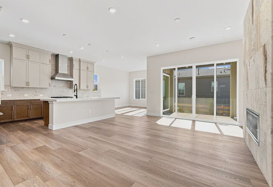 Homesite 50 Great Room, Kitchen + Dining - 2 of 19 Homesite 50 Great Room, Kitchen + Dining - 2 of 19