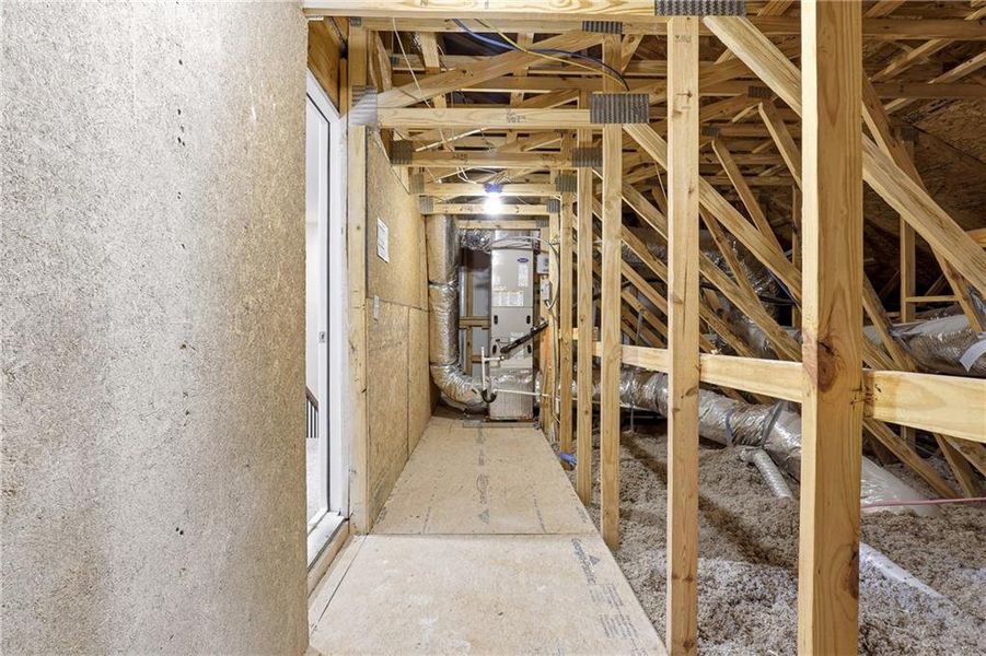 In-progress construction of a new home in Carolina, Palmetto, GA (Image 30).