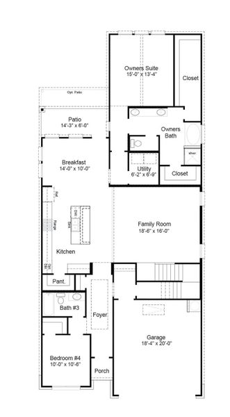 Marella floor plan layout, 4 bed, 3 - 4 bath, 2 story, 2,755 sq ft Marella floor plan layout, 4 bed, 3 - 4 bath, 2 story, 2,755 sq ft