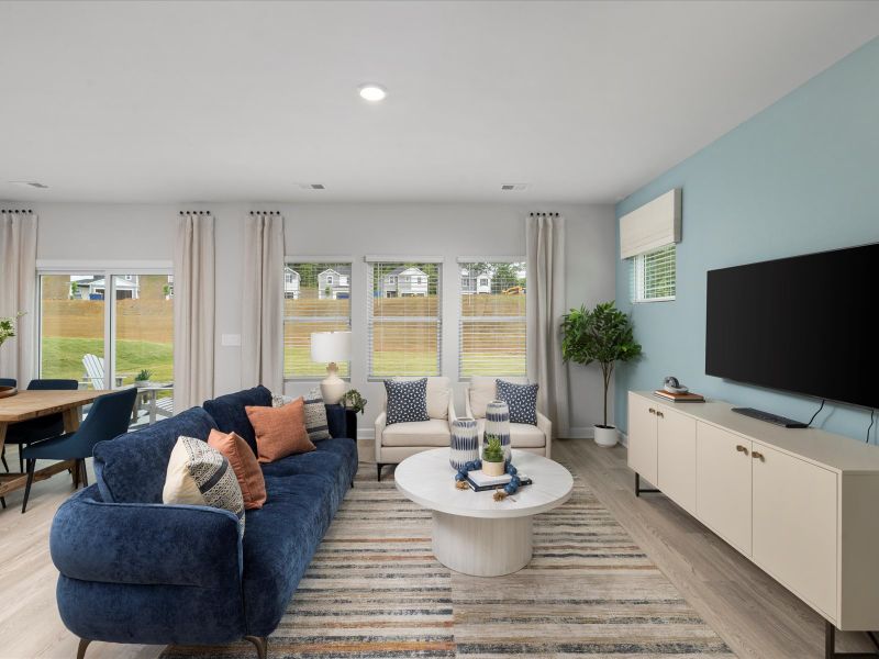 Furnished interior view inside a new home in Avalon Place - Classic Series, Durham (Image 6).