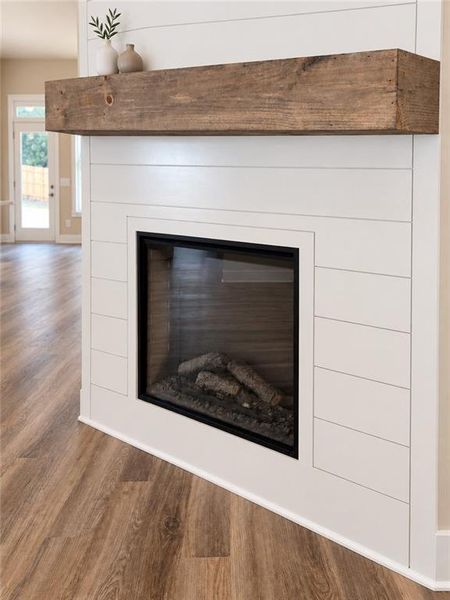 Close-up of interior finishes inside a home in , Gainesville (Image 16).