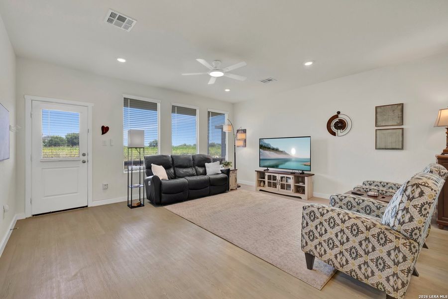 Furnished interior view inside a new home in Parkside, New Braunfels (Image 12).