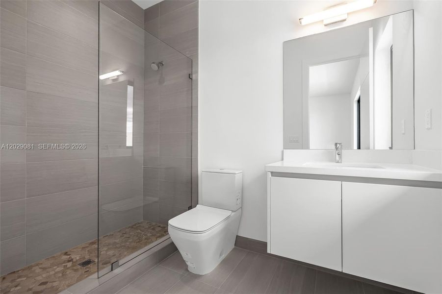 Furnished interior view inside a new home in , Weston (Image 13).