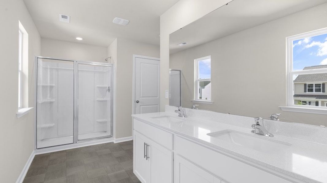 Furnished interior view inside a new home in Westerly, Lillington (Image 8).