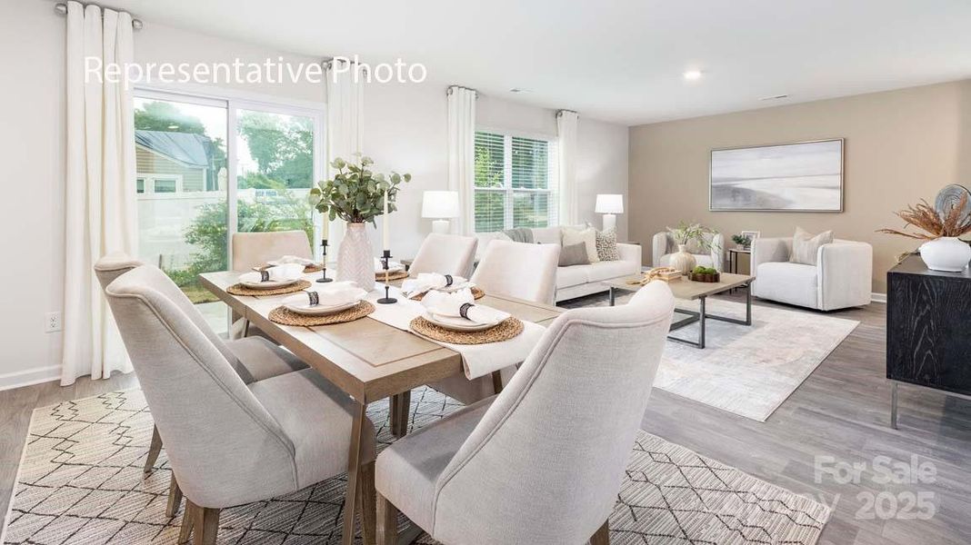 Furnished interior view inside a new home in Cramer Estates, Gastonia (Image 3).