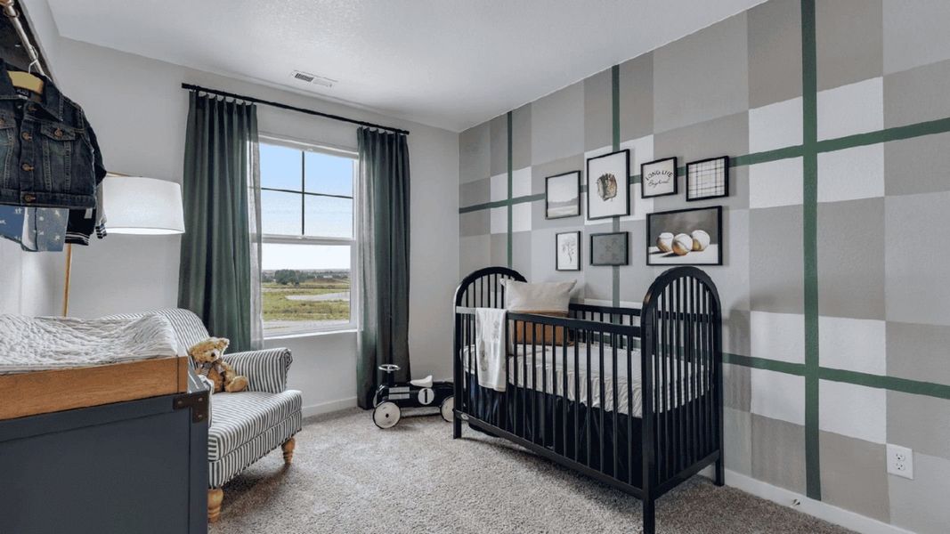 Furnished interior view inside a new home in Settlers Crossing, Commerce City (Image 18).