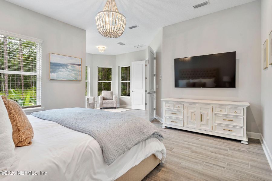 Furnished interior view inside a new home in Palm Crest AT Seabrook, Ponte Vedra (Image 33).