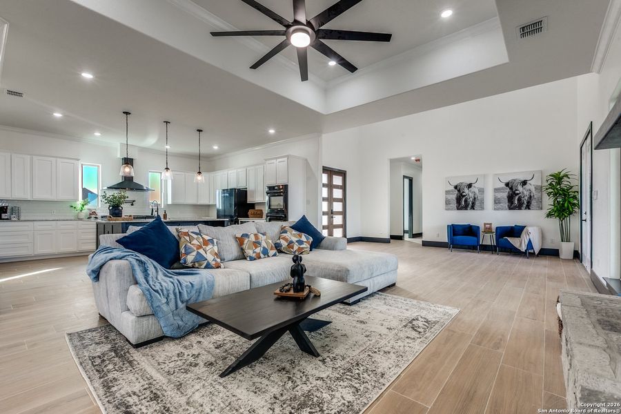 Furnished interior view inside a new home in , Castroville (Image 15).