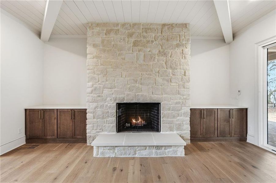 Furnished interior view inside a new home in , Cumming (Image 9).