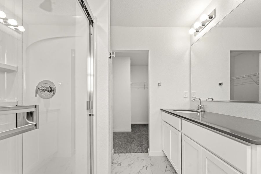 Furnished interior view inside a new home in Liberty Draw, Evans (Image 12).