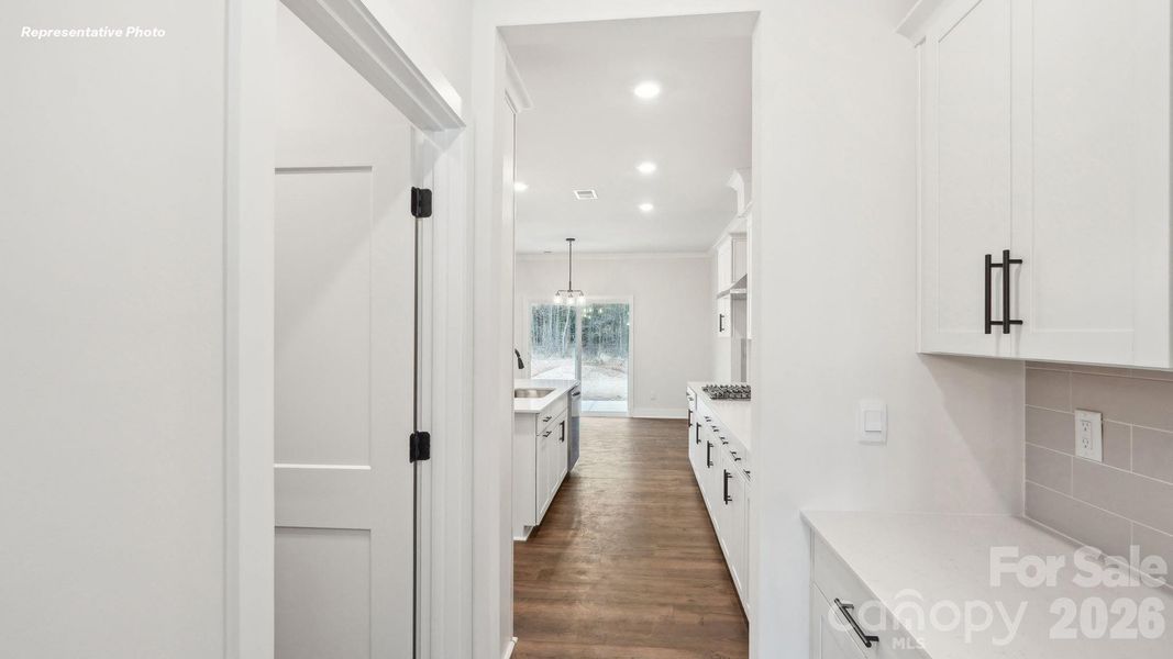 Furnished interior view inside a new home in Westport, York (Image 6).