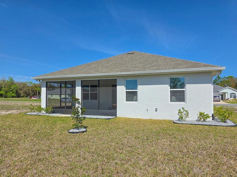 Exterior details and patio area of a home in Matanzas Cove, Palm Coast (Image 23).