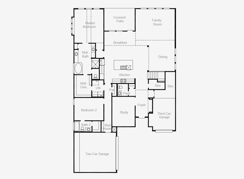 Image 22 representing the Falls (3653-DM-50) by Coventry Homes in The Homestead, Rockwall, TX. Image 22 representing the Falls (3653-DM-50) by Coventry Homes in The Homestead, Rockwall, TX.