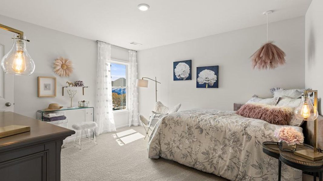 Furnished interior view inside a new home in Thalley Creek Estates, Cumming (Image 13).