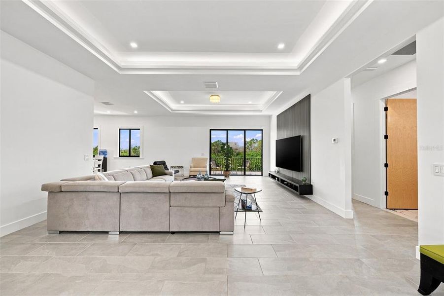 Furnished interior view inside a new home in , Port Richey (Image 10).