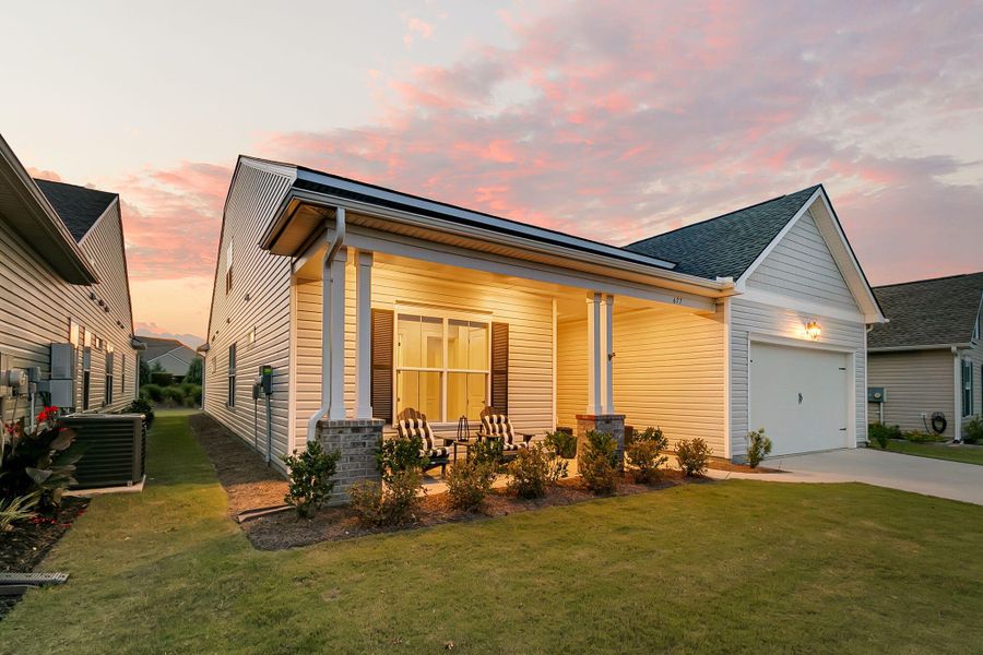 Exterior details and patio area of a home in , Summerville (Image 3).