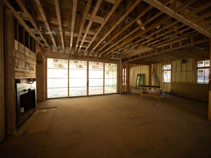 In-progress construction of a new home in Blue Heron Walk, Atlanta, GA (Image 11).