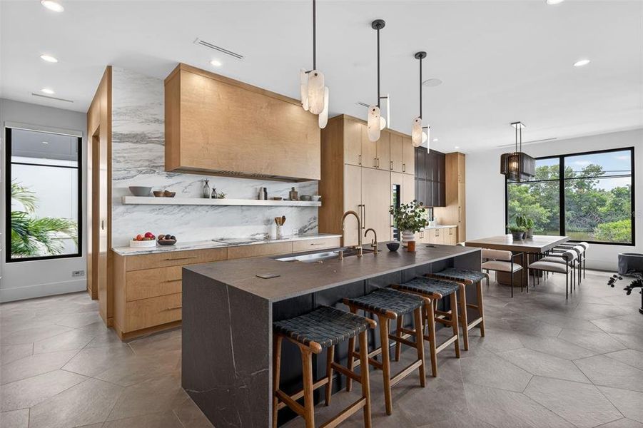 Furnished interior view inside a new home in , St. Petersburg (Image 21).