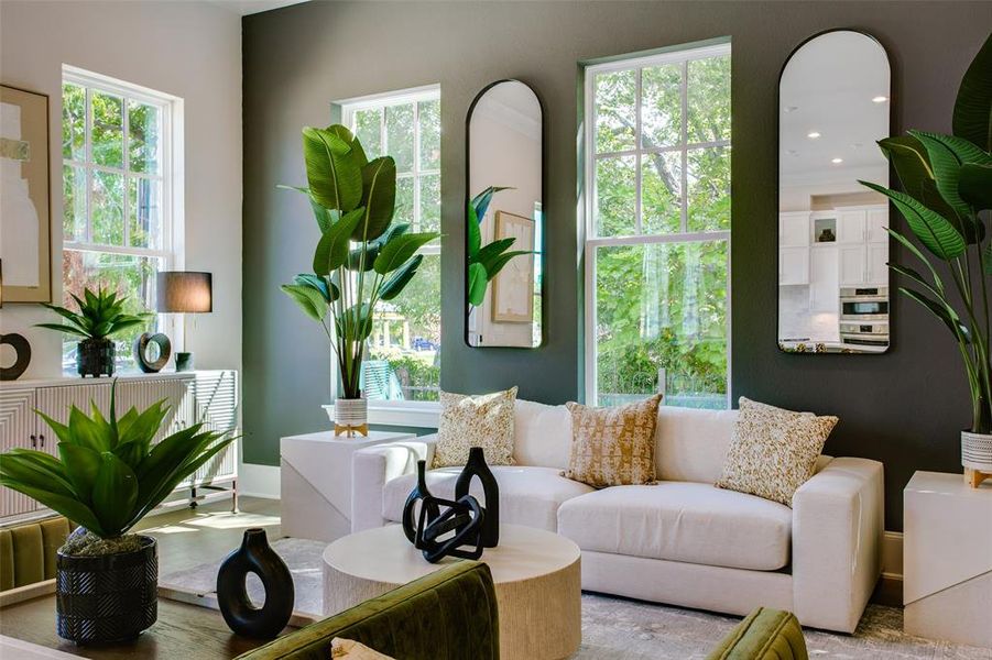 Image of community model home.