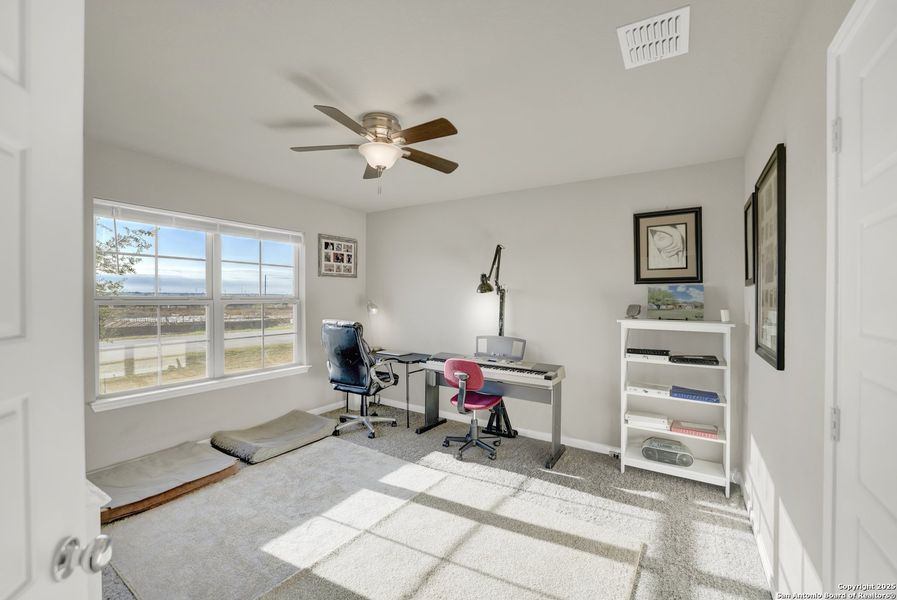 Furnished interior view inside a new home in Chaparral Ranch, Floresville (Image 32).