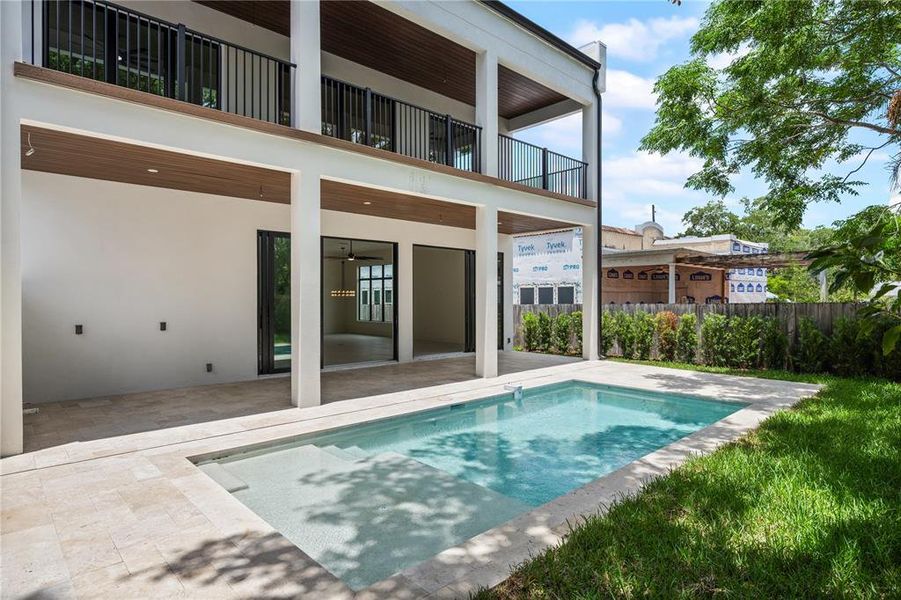 Exterior details and patio area of a home in , Orlando (Image 36).