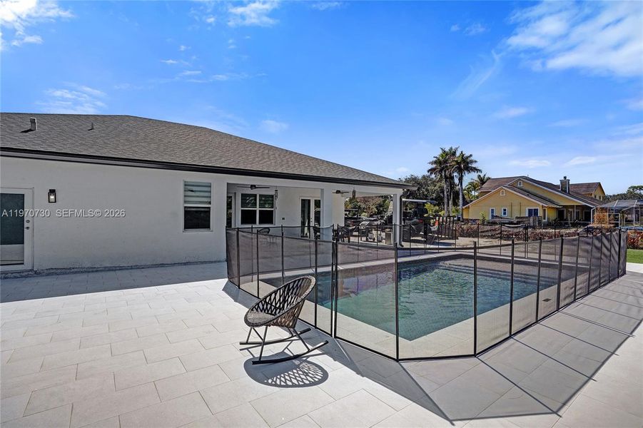 Exterior details and patio area of a home in , Loxahatchee (Image 50).