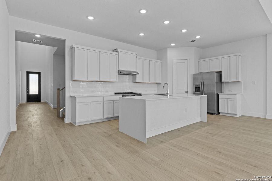 Furnished interior view inside a new home in , New Braunfels (Image 13).