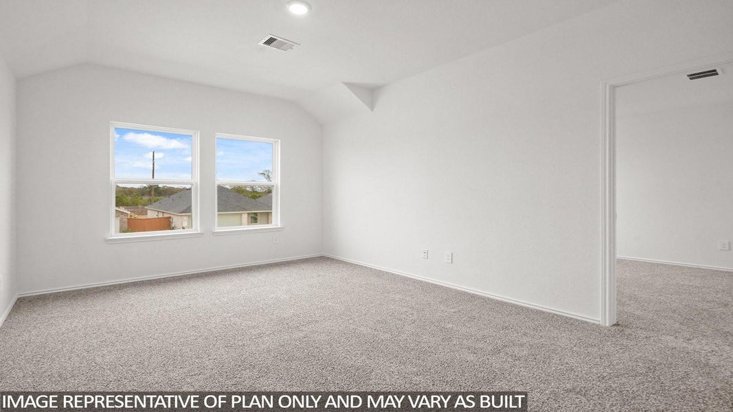 Spacious, unfurnished interior of a new home in Cypress Green, Tomball (Image 19).