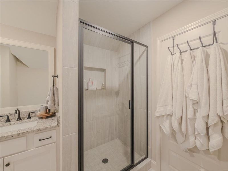 Furnished interior view inside a new home in , Good Hope (Image 38).