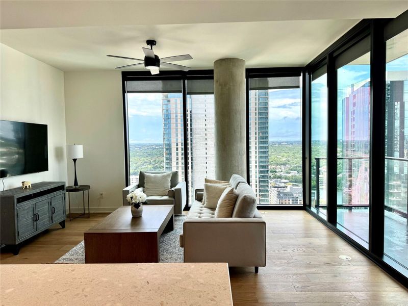 Furnished interior view inside a new home in , Austin (Image 12).