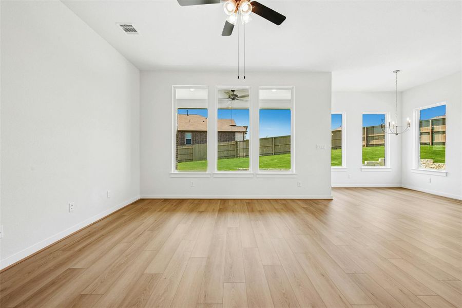 Spacious, unfurnished interior of a new home in The Colony, Bastrop (Image 9). Spacious, unfurnished interior of a new home in The Colony, Bastrop (Image 9).