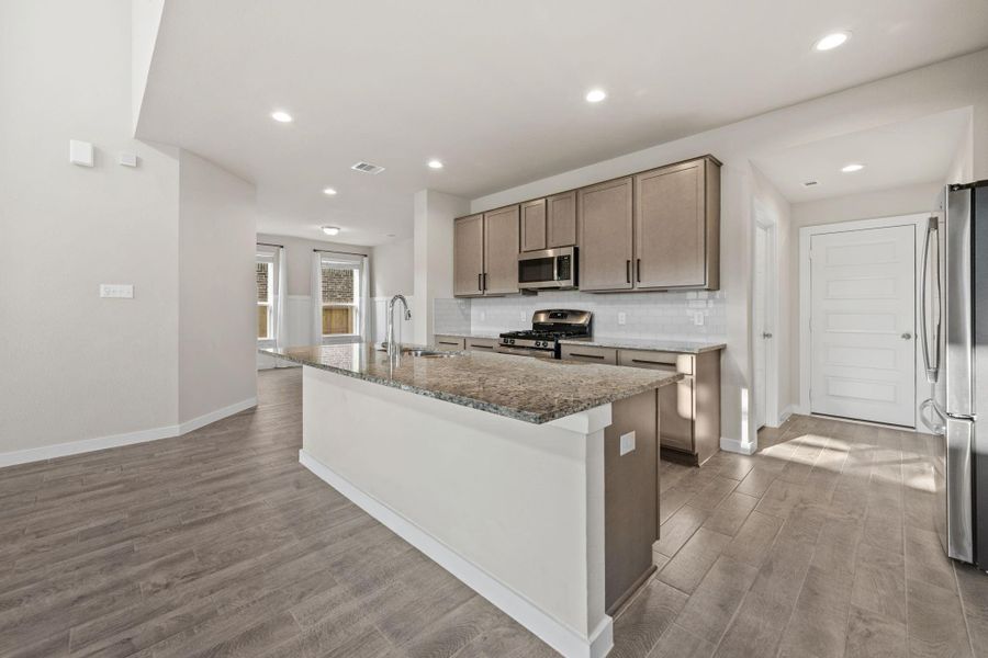 Furnished interior view inside a new home in Balmoral, Humble (Image 10). Furnished interior view inside a new home in Balmoral, Humble (Image 10).