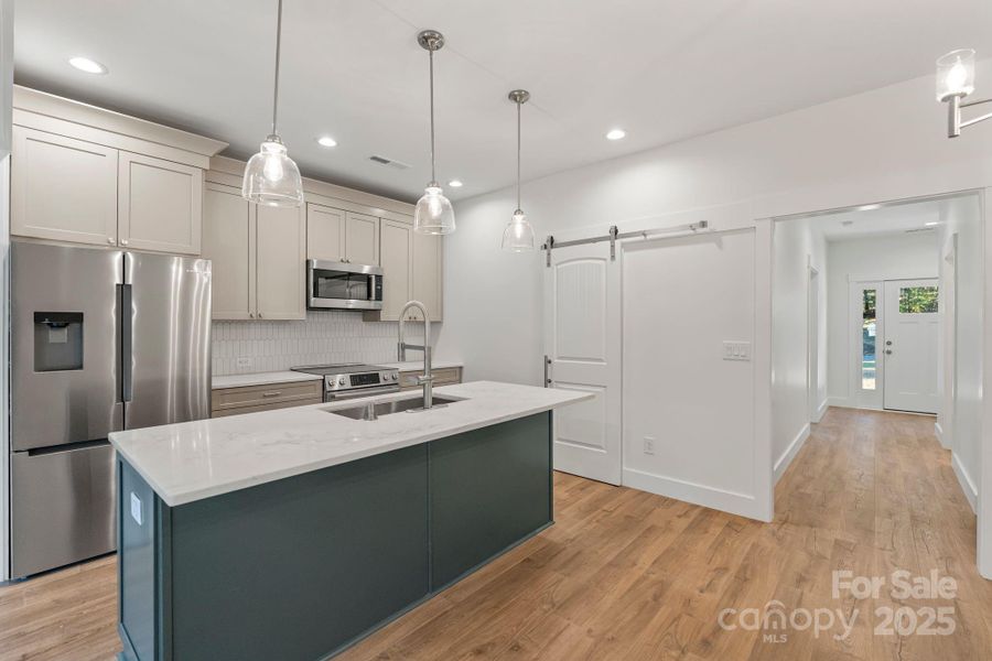 Furnished interior view inside a new home in , Hickory (Image 12).