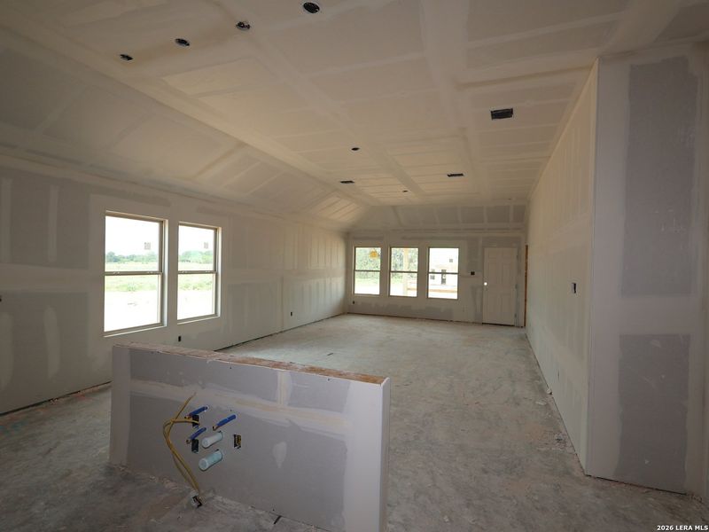 In-progress construction of a new home in Hickory Ridge, Elmendorf, TX (Image 25).