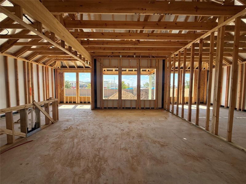 In-progress construction of a new home in Berry Creek Highlands, Georgetown, TX (Image 14). In-progress construction of a new home in Berry Creek Highlands, Georgetown, TX (Image 14).